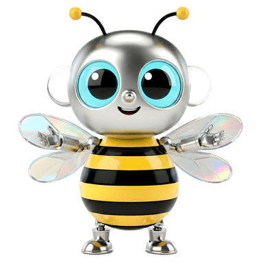 Bibi the robot bee - reading